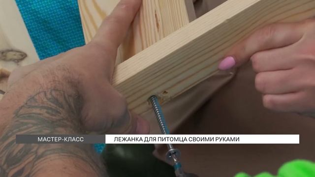 Мастер-класс: лежанка для животных