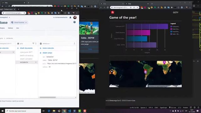 Angular 8 Firebase Cloud Functions Server Express MapBox WebSocket