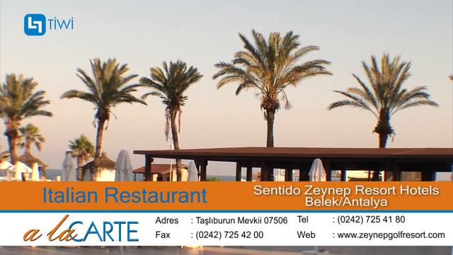 A'la Carte Restaurants /  Sentido Zeynep Resort - Sentido Zeynep Golf & Spa