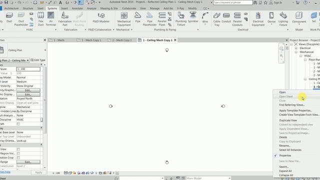 Revit Fire Fighting Project ( from AutoCAD to Revit (Sprinkler Modeling) Part 1/5 - For Baby Aliens