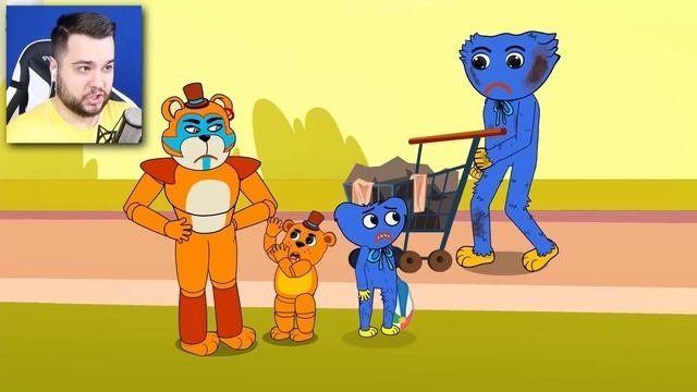 ФРЕДДИ ОСТАВИЛ ГРЕГОРИ С ВАННИ Мульт FNAF SECURITY BREACH Анимация