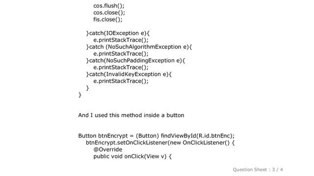 Android : java.io.FileNotFoundException: storageemulated0New file.txt: open failed: EACCES Per