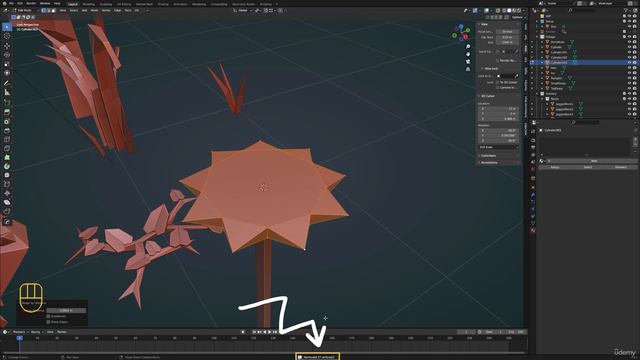 10. Creating Low Poly Flowers