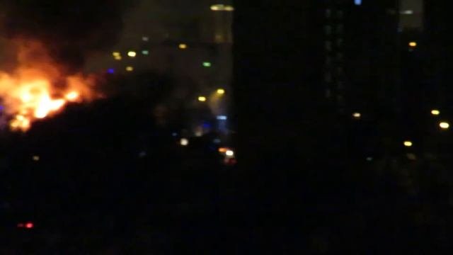 2017-01-07 Пожар в Москве. Гостиница Тико. Ярославское ш 551