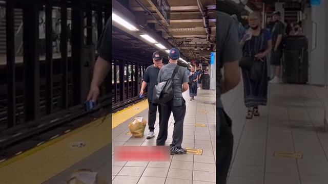Прикольный случай в метро г. Нью-Йорка