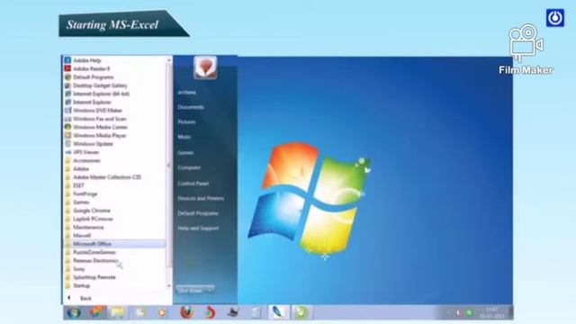Grade 4, Ln-6- MS- Excel 2007 Part 1.