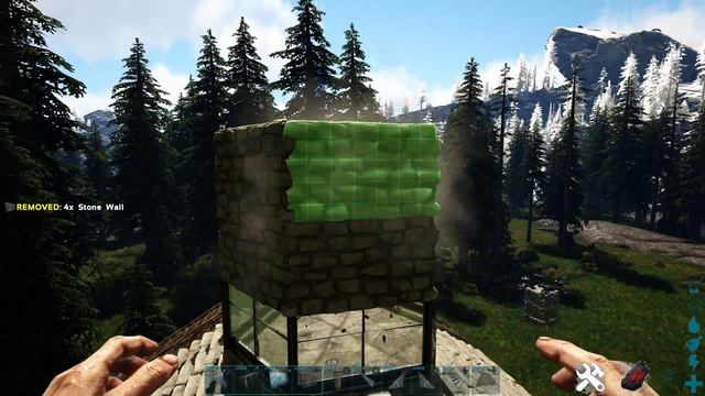 How To Build A Temple Base - Ark: Survival Evolved (Tutorial) (No Mods) (No Clip)