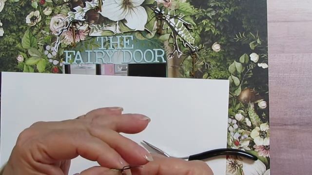 The Fairy Door, Mintay Woodland, Graphic 45 Once Upon a Springtime, Bo Bunny Jewels Dear Lizzy Alph