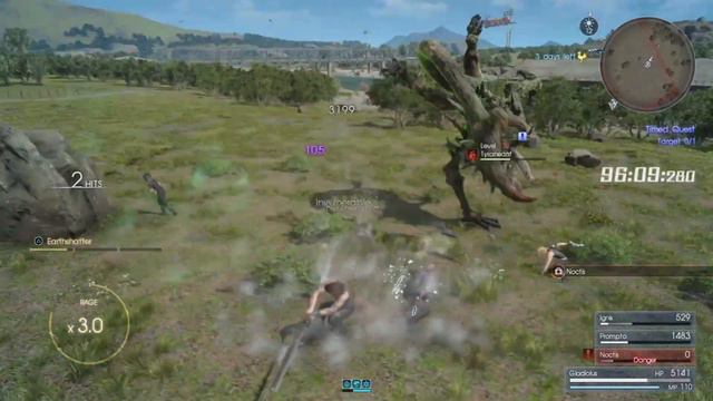 FFXV gladiolus power