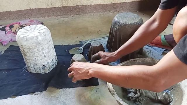 paso na gawa sa tela at simento