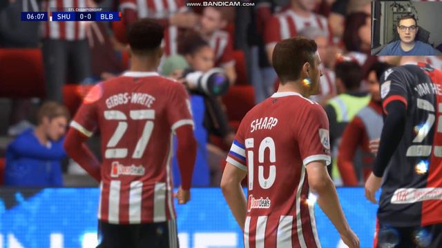 Sheffield United vs Blackburn Rovers FIFA 22 My reactions and comments