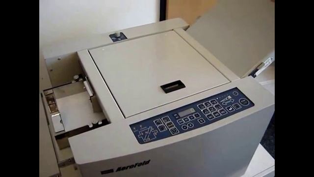 Вакуумная двухкассетная фальцевальная машина HEFTER SF 1500 (пример работы)