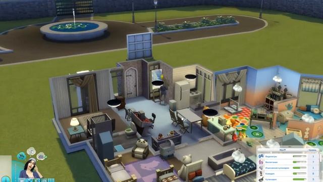 The Sims 4 I Принцессы Диснея I Белоснежка 24 Сколько детей!