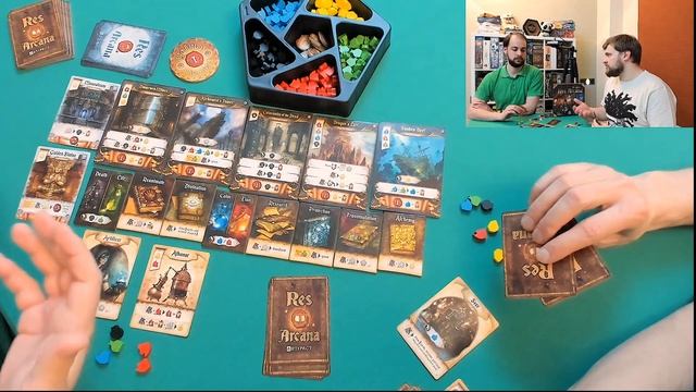 ГЕЙМПЛЕЙ 181 Res Arcana правила