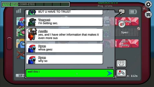 Among Us: Shooting Imposters and Tricking the Entire Lobby in the Town of Us Reactivated Mod!!