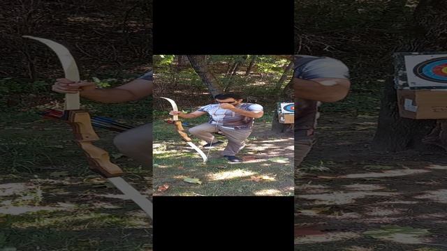 Лёгкое Натягивание тетивы на лук!