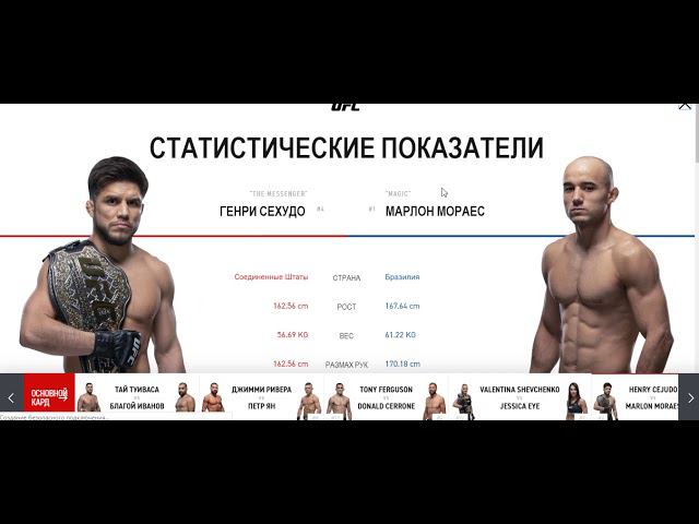 Прогноз MMABets UFC 238: Сехудо-Мораес, Шевченко-Ай. Выпуск №151.Часть 6/6