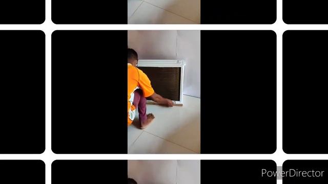 Hisense 1.5 ton 3 star inverter wifi AC installation with Demo.