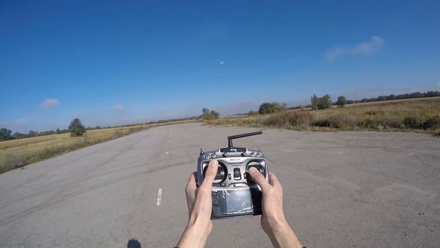 Sky Sprite F3D - ПОЛЕТ МОДЕЛИ + КАМЕРА НА БОРТУ