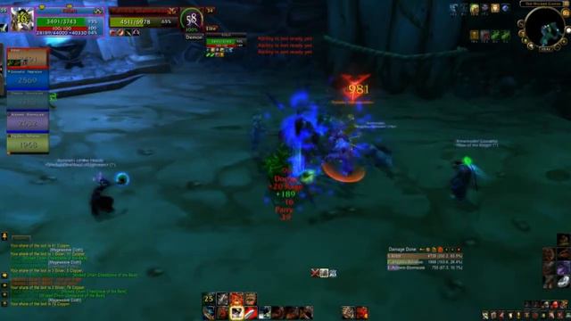 WoW MoP: Lvling in Dungeons (World of Warcraft gameplay)