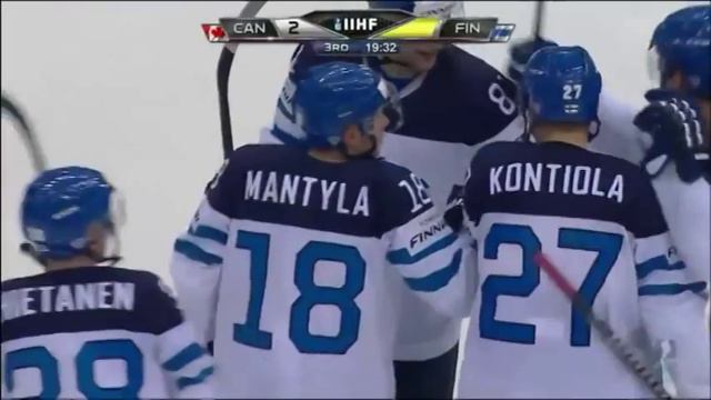 Juuso Hietanen Goal - Finland v Canada - 2014 World Hockey Championships