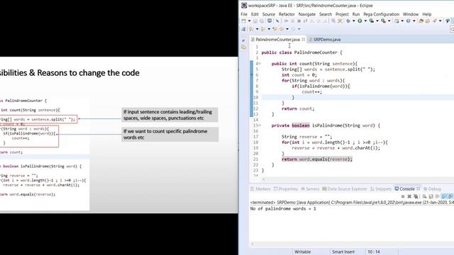 SOLID Principles : Single Responsibility Principle
