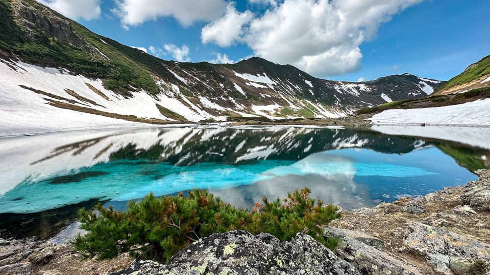 Невероятные краски! Природный парк "Голубые озера", Камчатка.