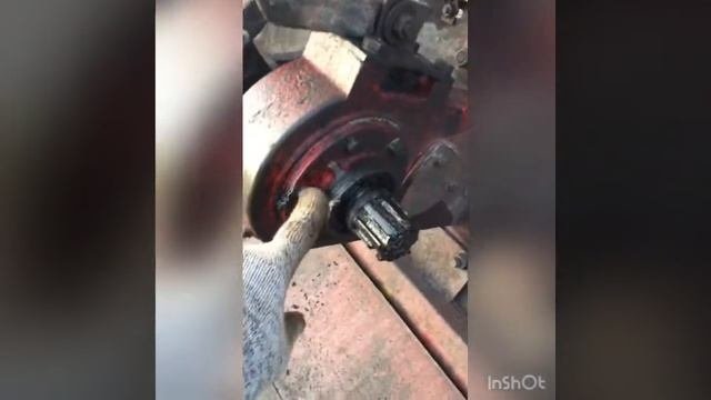 Замена сальников на почва фрезе.