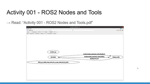 29 Activity 001 - ROS2 Nodes and Tools