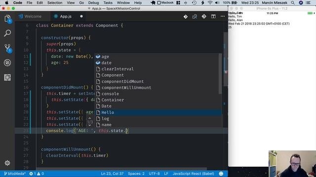 React Native Tutorial - Getting Started 9 - Set State