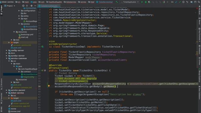 Ders 14 - Java Spring Cloud ile FeignClient gelistirme (Iki microservice arasinda veri iletisimi)