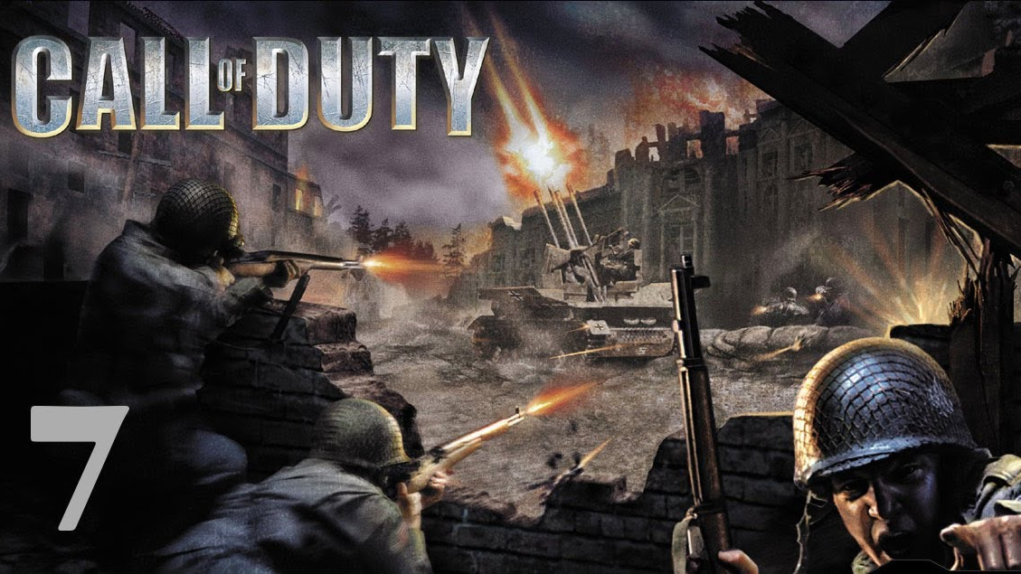Call of Duty 1 прохождение без комментариев на русском на ПК ⚡ Часть 7: Шато