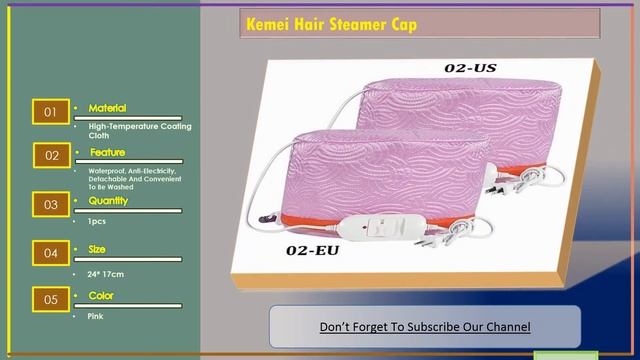 Top 3 Best Hair Steamer Cap Review | Electric Hair Heating Cap