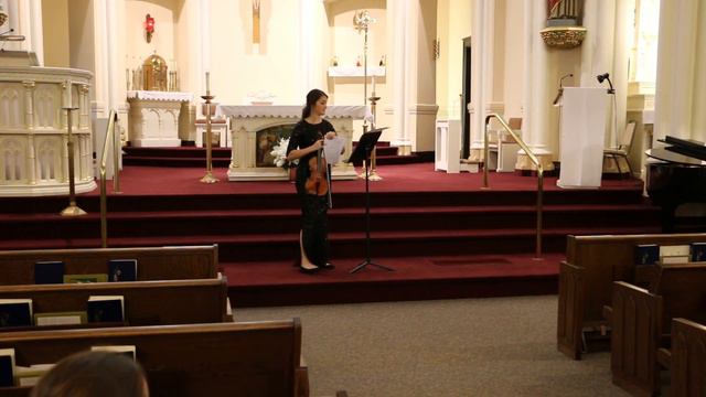 MVI 0237 Meditation from Thais by Massenet/Mazurka by Mlynarski/Chaconne by Vitali