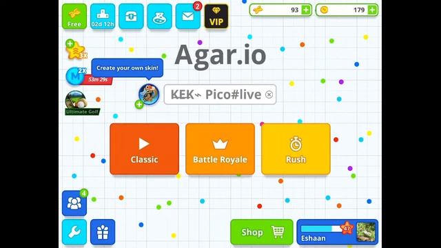 Dns 192.168.1.1 let’s play agar with my stream