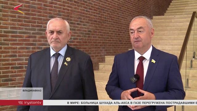 Председатель Парламента Северной Осетии Таймураз Тускаев встретился со своим коллегой из Чечни