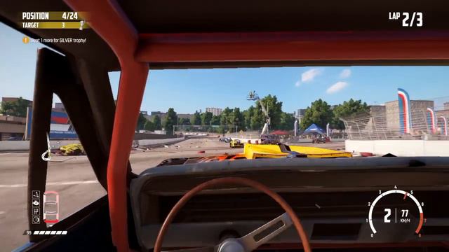 Wreckfest: Almost got him! Hillstreet battle!