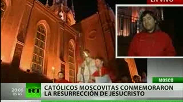 La transmisión de la Vigilia Pascual 1