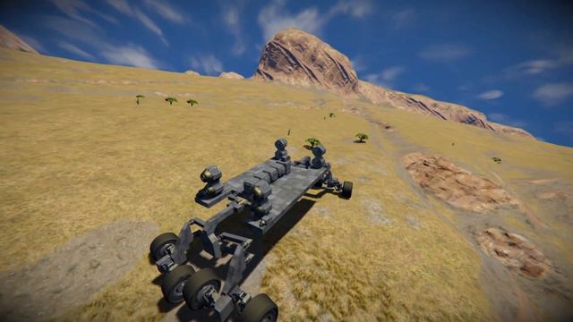 Space Engineers- Double Wishbone Suspension with Torsion Bar