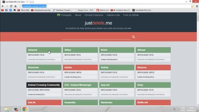 Como Excluir Contas em Redes Sociais e sites Forma Pratica!
