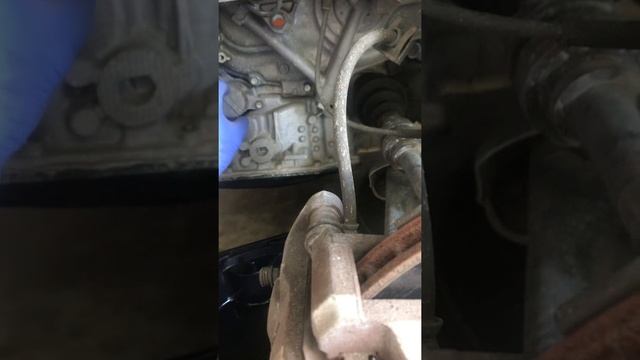 2014 Nissan Versa Transmission OIL Filter Location!