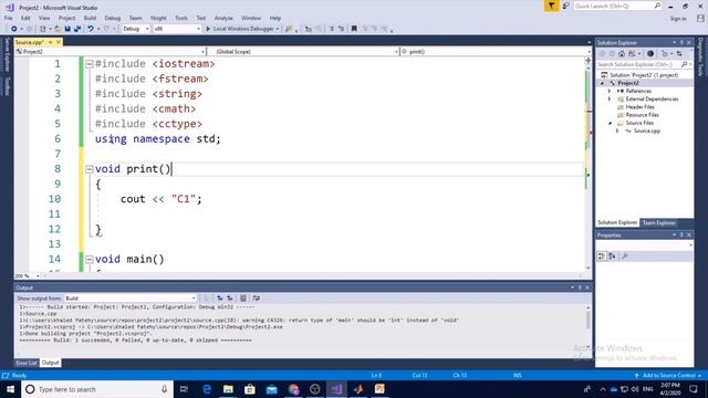 Programming Fundamentals: Enum namespace string part 1