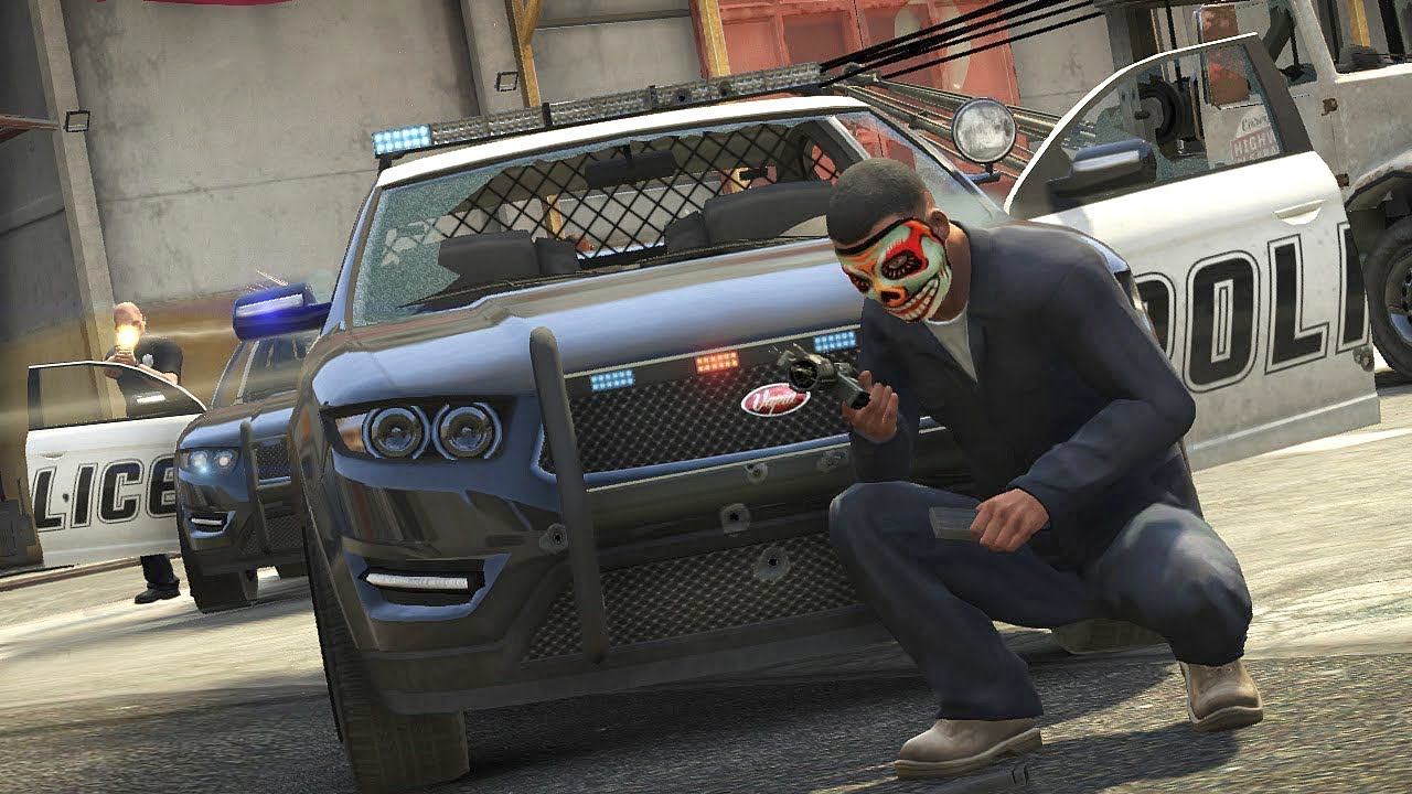 Grand Theft Auto V_Беспредел на дороге