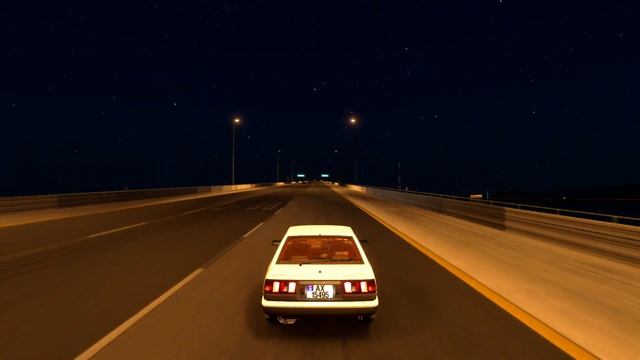 Gran Turismo 7 - 1983 Toyota Corolla Levin AE86 at Special stage Route X gameplay