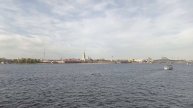 Санкт-Петербург вид с Дворцового моста.