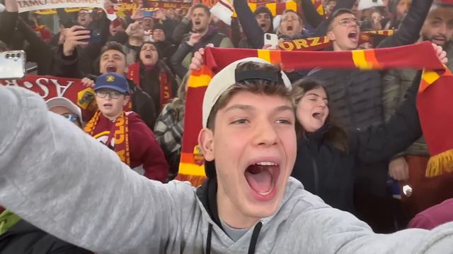 The MOMENT ROMA DESTROY BRIGHTON in Europa League