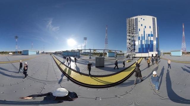 Космодром Восточный в 360