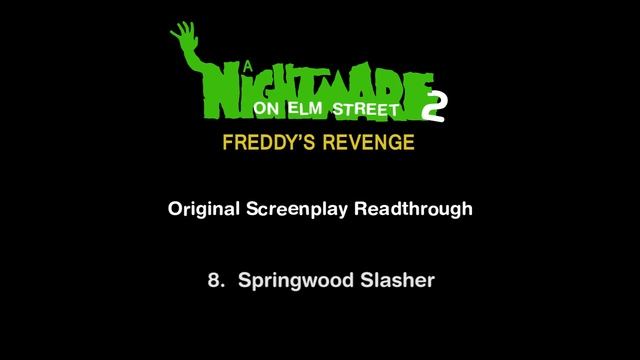 A Nightmare On Elm Street 2 Original Script Readthrough