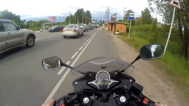 Покатушки Honda CBR! Немного лета...
