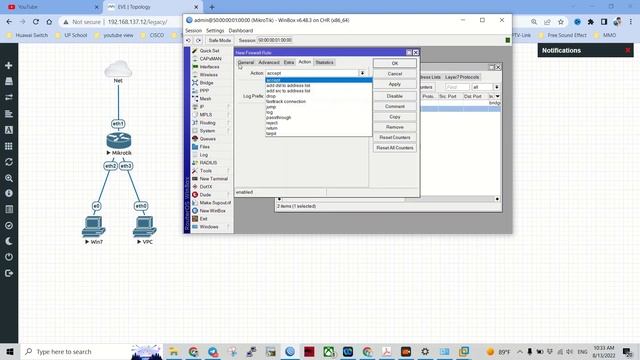 Understanding Firewall Rule Input Output Forward Address List In  Mikrotik RouterOS Khmer